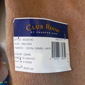 100% camel hair coat